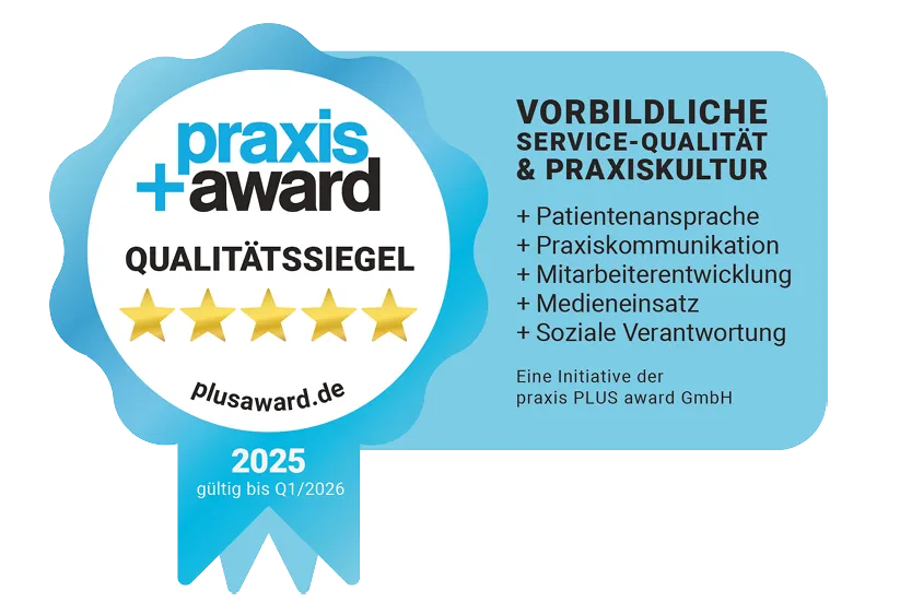 Auszeichnungen der Zahnärzte am Uhlenhorst